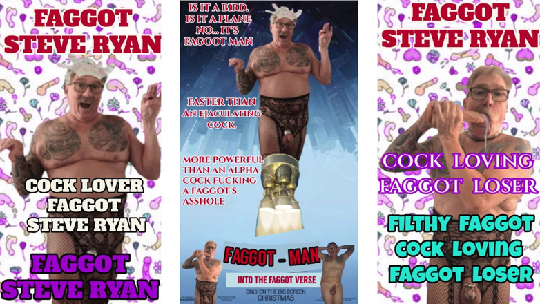 iamFAGsteve: J’adore la bite que je suis homosexuel Steve Ryan