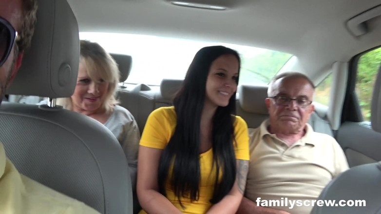 Family Screw: Picking up Stepmom and Stepdaughter by Familyscrew