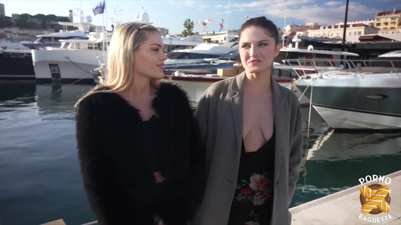 Porno Baguette: Jade i Francesca, dwie wspaniałe dziewczyny, podziel się dużym kutasem