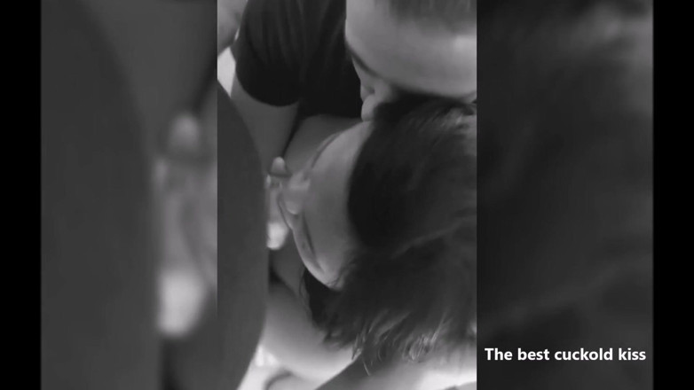 Cuckoby: Bride cuckold kiss