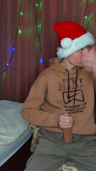 College Twink Strokes Huge Dick After Long Day