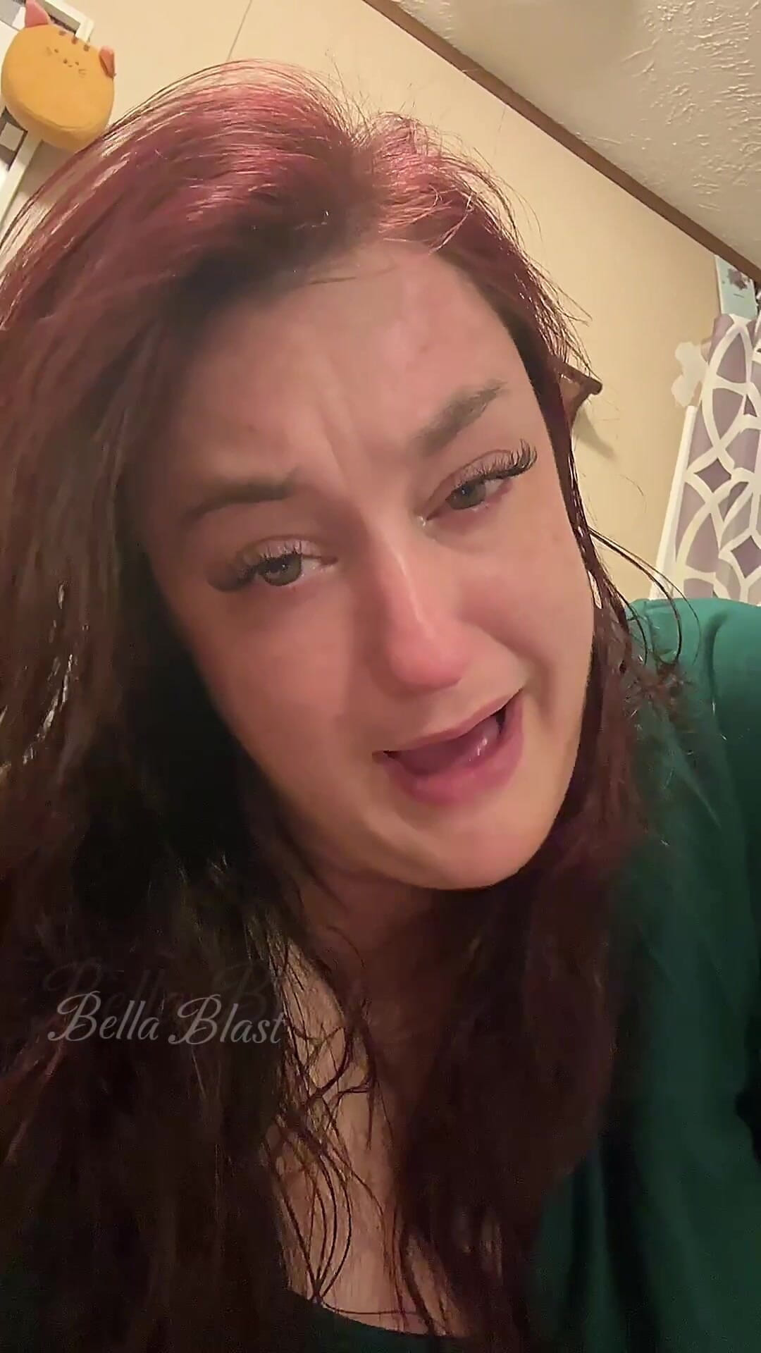Constipation Toilet Struggle Close up of My Face with Desperation and Weeping by Bella Blast