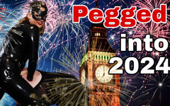 Training Zero: Pegged do 2024 femdom otrok pegging strapon v latexové kombinéze