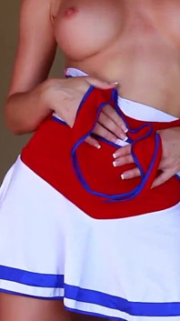 Cheerleader Video Featuring Angela Sommers