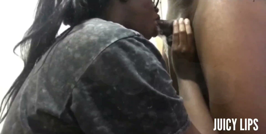 It get sloppy here: Perfect Lips Made Him Bust a Hard Nut!!! From Deepthroating...