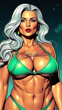 Ai Animation Strong Granny Teasing