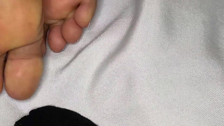 Pink Foxx: Spitzen-nylon, Französische Pediküre