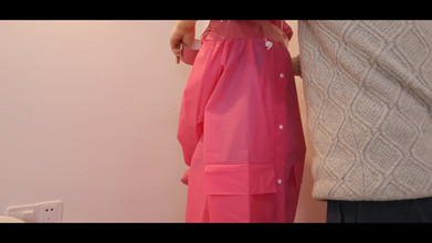 OrangeXXOO: सफेद रेशमी रेनकोट टेप संयम भाग 1