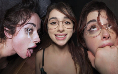 Pornforce: Daddys zemin yalayan fahişe - onu gözlerinin içine boşalttı