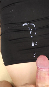 Krásné tělo, sperma, punčocháče, podpatky