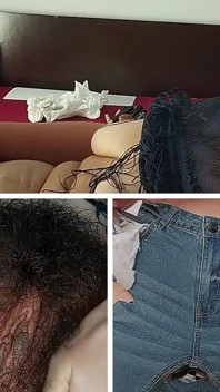 Une Maman Excitée Se Déshabille Et Se Masturbe En Gémissements Une MILF Coquine Sexy Essaye Des Vêtements Nus.