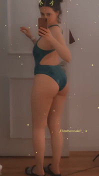 My New Wet Look Swimsuit