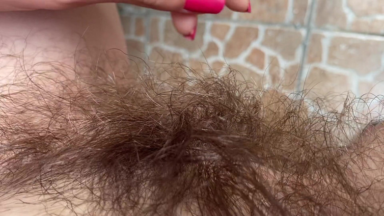 Cuteblonde666: Close up big clit hairy pussy