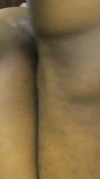 Ebony tonåring Backshot