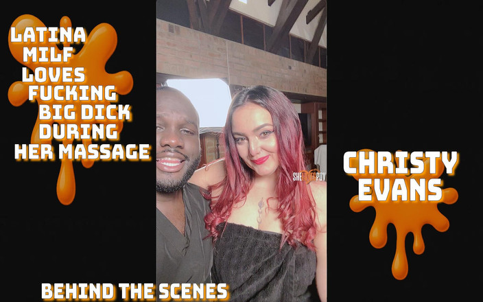 Semaj Media: Semaj Mediaの舞台裏!ラテン系のクリスティ・エヴァンスがマッサージに来ます!!