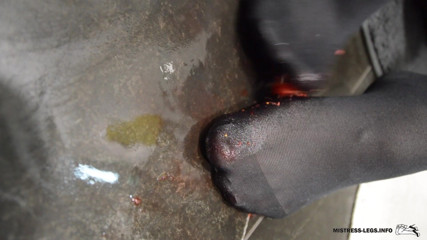 Mistress Legs: Crushing strawberries with high heels