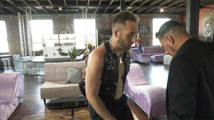 Bi Phoria: Wild tattooed babe double teamed by hot gay couple in...
