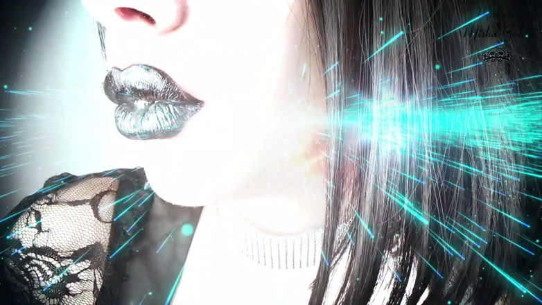 Goddess Misha Goldy: Preto lipsmerize com JOI