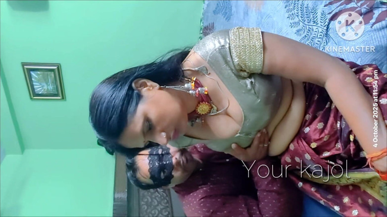 Lustykajolbhabhi: I Fucked My Stepaunt's Pussy Before Karva Chauth, Part 1