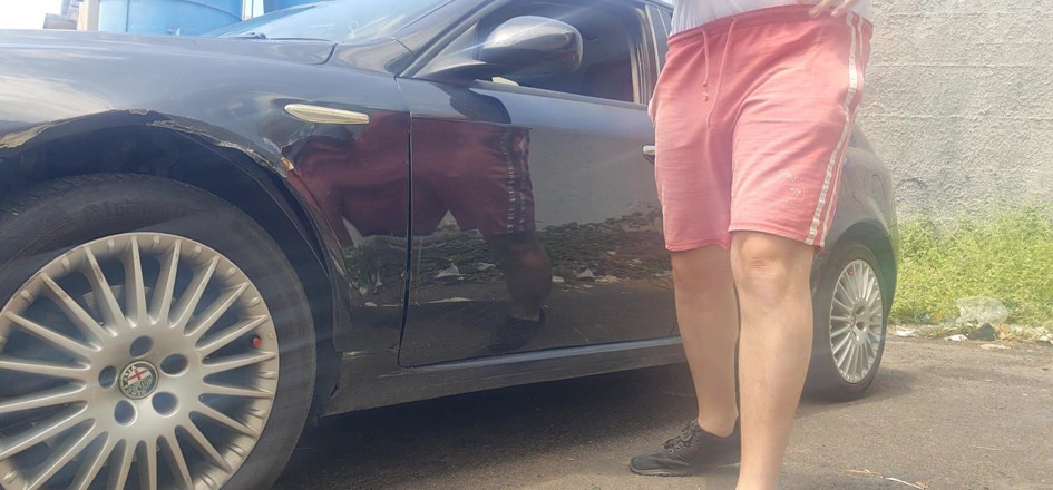 Mirko2589: Nude with Car