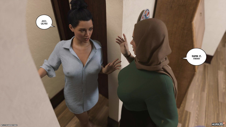 Adultgameplayvideos studio: Masér - kapitola 6 - Farah ho pozvala, aby s ní zůstal celou...