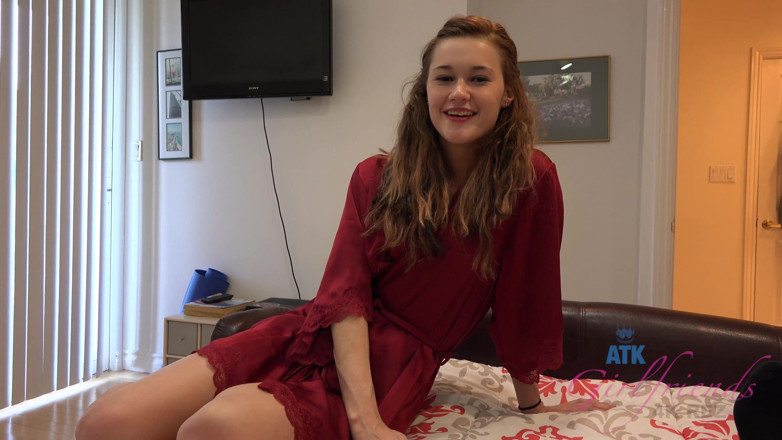 ATK Fans (Girlfriends): Freckled Teen Alaina Tries a Dick for The First Time