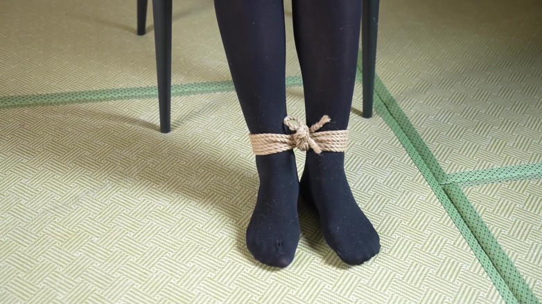 Aisan girl bondage: Xr46- Student Uniform and Mouthball Bondage