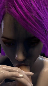 Seksi robot kız tam hizmet veriyor