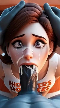 Gagging Deepthroat Blowjob - Taking Massive Cock Down Throat