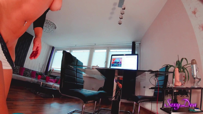 King of datass: Seductive Big Ass Striptease - You Won't Be Able to Look...