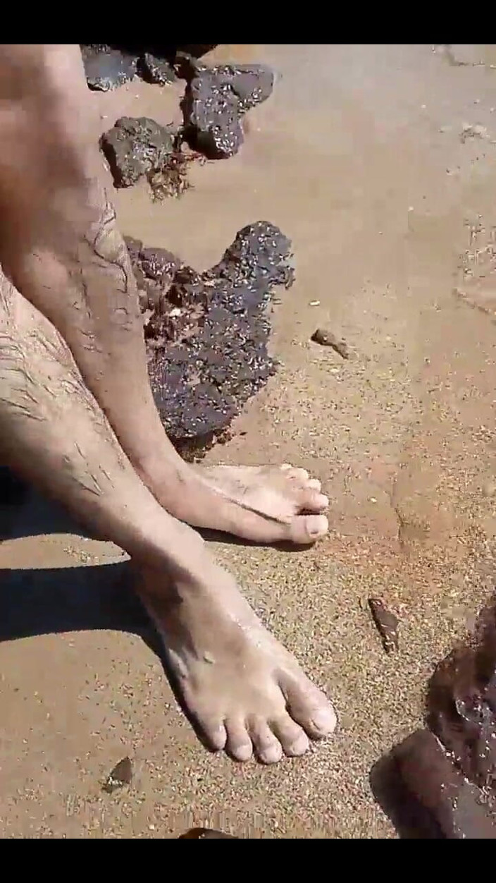 MaxonFF: Exhibitionism. Walking Naked on the Beach.
