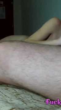 Skinny Ginger Girl Fucked in Her Cunt and Then Suck Cock and Lick Condom