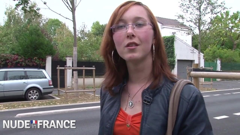 La France a Poil: Pretty young and small titted readhead slut banged and sodomized...