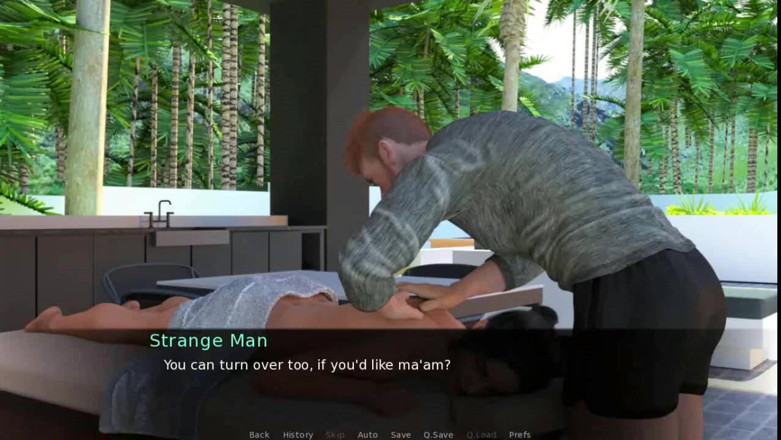 Dirty GamesXxX: 我们如何认识：淫荡的女孩和她的干爹正在享受按摩 - 第6集
