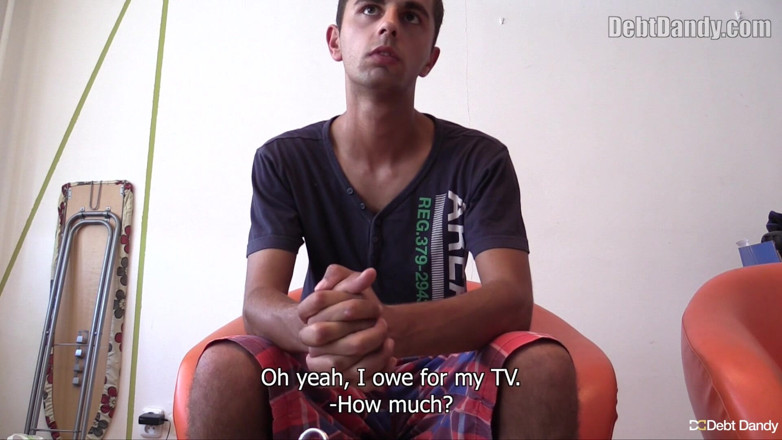 Czech Hunter: Debt Dandy Lures a Slovakian Guy Indoors for Cash in...