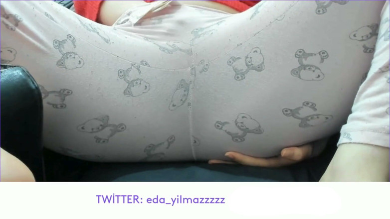 bigass_sexy_bigboobs: Turk -masturbation in Pajamas- Pussy Caressing in Pajamas