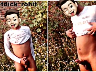 Hotdick_rohit: INDISK TONÅRSPOJKE CUMSHOT I DJUNGELN