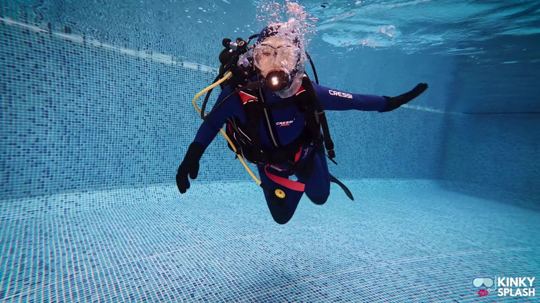 UKCuteGirl Lucy Lauren: Scuba Retreat ตอน 2: Fin Hover และปัญหาในการฝึกเรือน