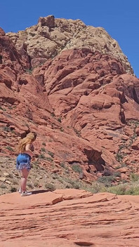 Behind the Scenes Photo Shoot - Ashley at Red Rock Canyon