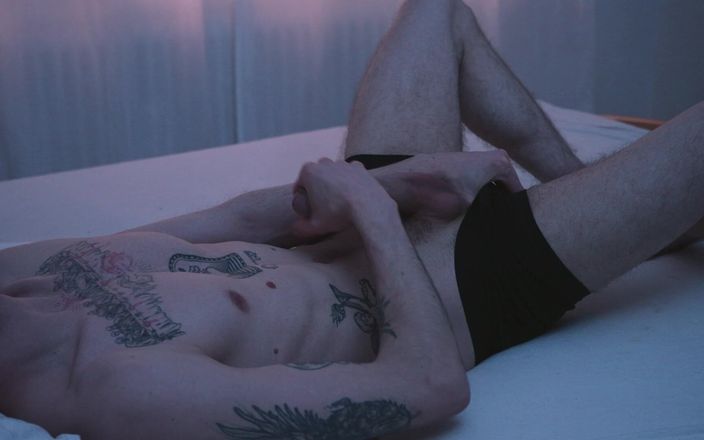 CedricDickery: Brzy ráno Edging - masturbace s velkým čůrákem a hlasitým sténáním