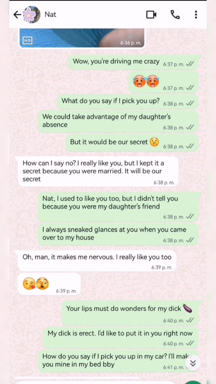 Natasha Caseros: Chat caliente con la mejor amiga de mi hijastra