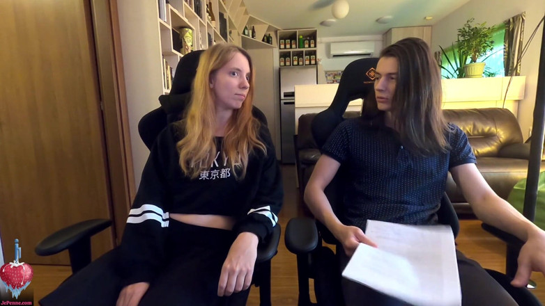 Je Penne And Frostberry: Персонализированное видео - собеседование на работу в непрекальной обстановке