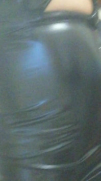 Vestido de látex