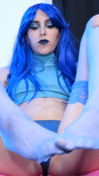 Worship and Sniff My Blue Feet