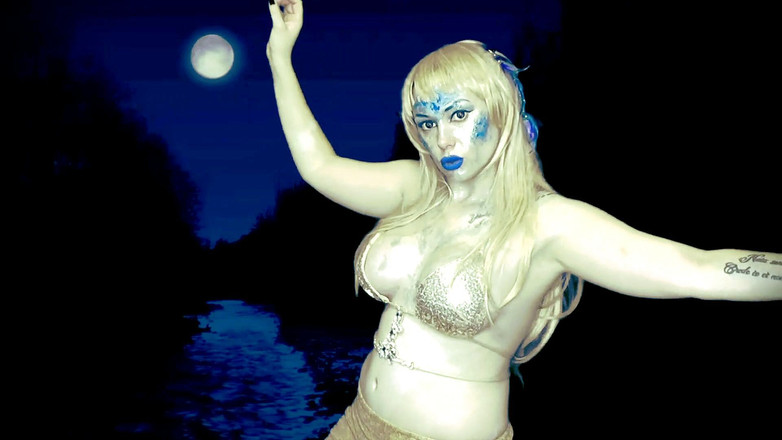 Goddess Misha Goldy: Sereia cruel vai te assustar e engolir vivo