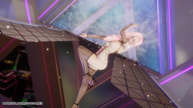 3D-Hentai Games: MMD ミニー - チェリースカイ - セラフィン セクシーストリップティーズ