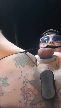 Butt Plug Anal Gape Close up