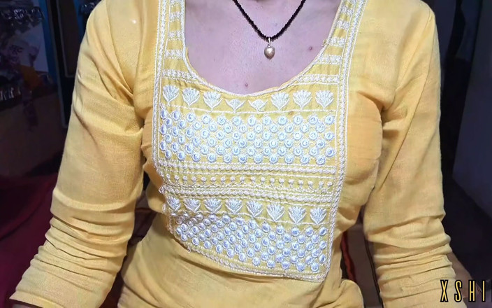 xshika: Indická sexy manželka jezdí na péru, dostane creampie
