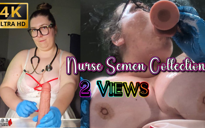 largebootylexi: Nurse Lexi Complete Collection Collects Your Cum with Handjob to...