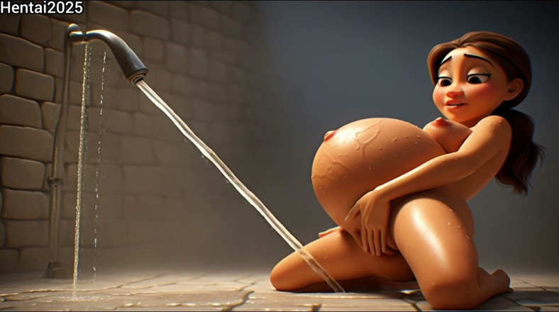 Hentai cartoon: Zwangere Vrouw Masturbeert Onder De Douche Compilatie - 3D Hentai Tekenfilmanimatie